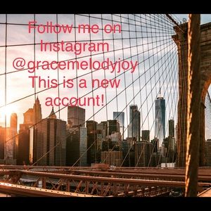 Follow on Instagram @gracemelodyjoy